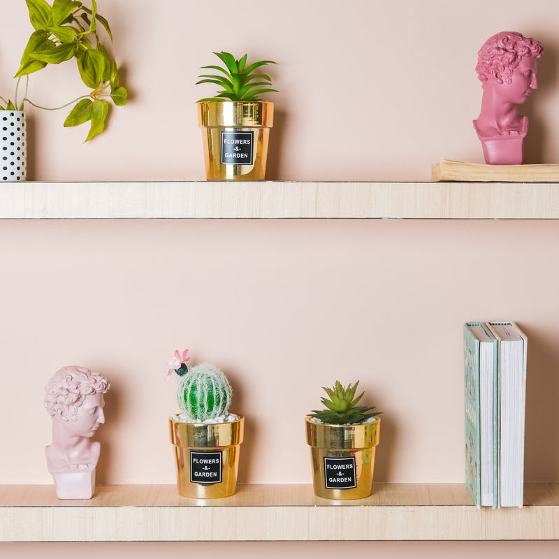 Artificial Succulent Pot - Indoor planters and flower pots | Home decor items
