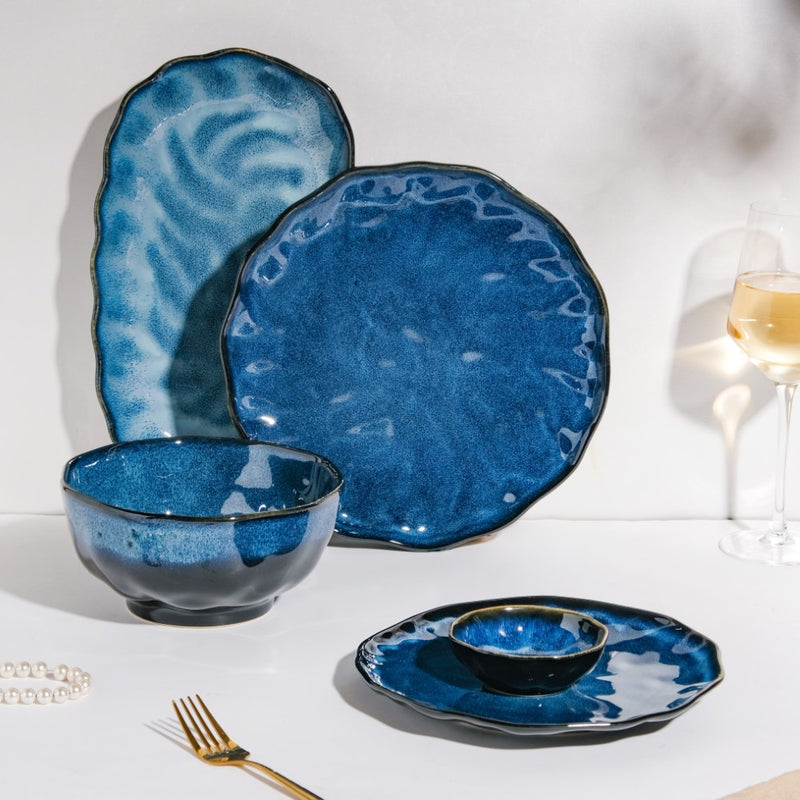 Sapphire 21 Piece Dinnerware For 6