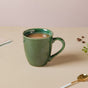 Forest Green Gloss Stoneware Coffee Mug 300 ml- Mug for coffee, tea mug, cappuccino mug | Cups and Mugs for Coffee Table & Home Decor