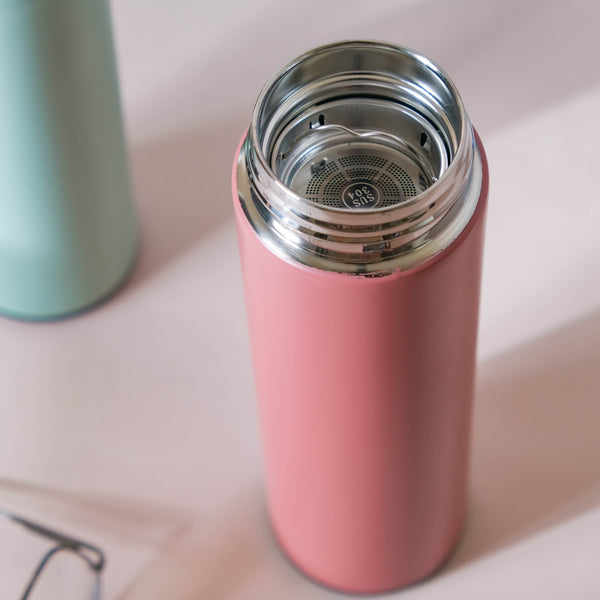 Stainless Steel Thermos Flask - Water bottle, flask, drinking bottle | Flask for Travelling & Gym