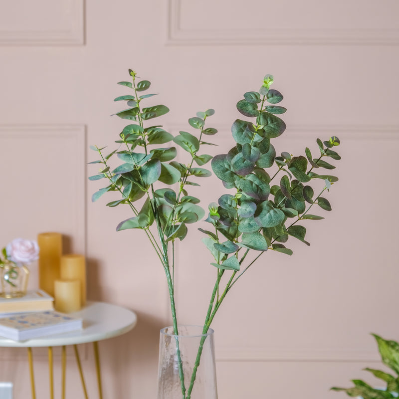 Eucalyptus Leaf Stem - Artificial flower | Home decor item | Room decoration item