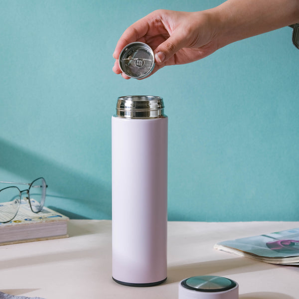 Purple Tea Flask - Water bottle, flask, drinking bottle | Flask for Travelling & Gym