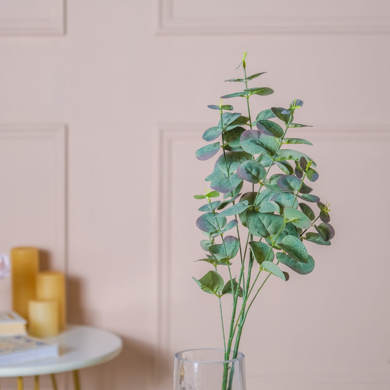 Eucalyptus Leaf Stem - Artificial flower | Home decor item | Room decoration item