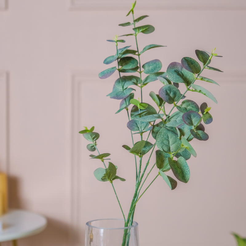 Eucalyptus Leaf Stem - Artificial flower | Home decor item | Room decoration item