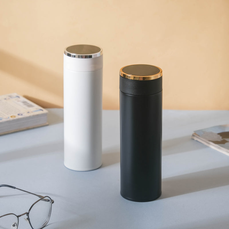 Smart Thermos Bottle - Water bottle, flask, drinking bottle | Flask for Travelling & Gym