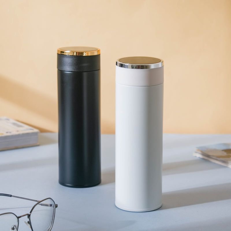 Smart Thermos Bottle - Water bottle, flask, drinking bottle | Flask for Travelling & Gym