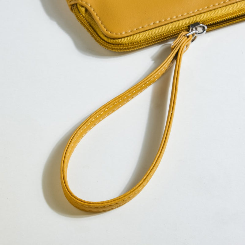 Blushing Ballerina Coin Purse Yellow