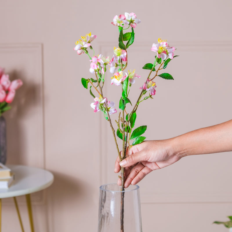 Apple Blossom Stem - Artificial flower | Home decor item | Room decoration item