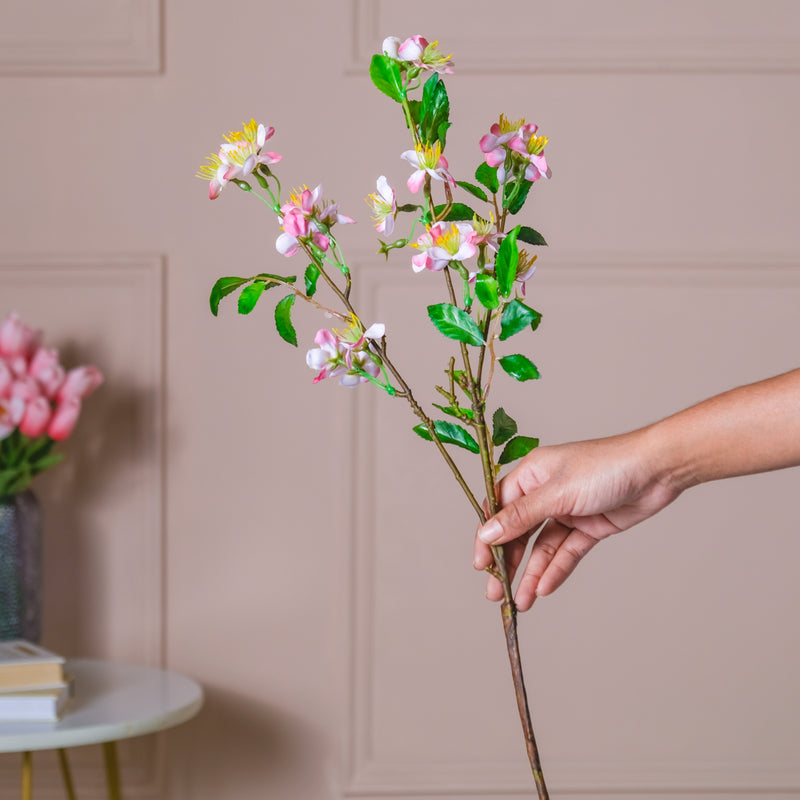 Apple Blossom Stem - Artificial flower | Home decor item | Room decoration item