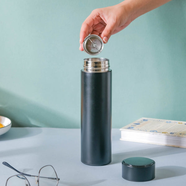 Smart Tea Thermos - Water bottle, flask, drinking bottle | Flask for Travelling & Gym