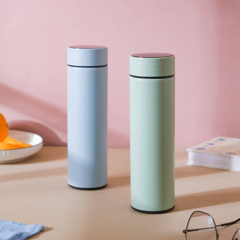 Smart Pastel Bottle - Water bottle, flask, drinking bottle | Flask for Travelling & Gym