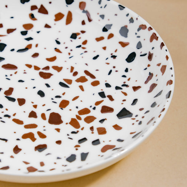 Mosaic Plate Brown