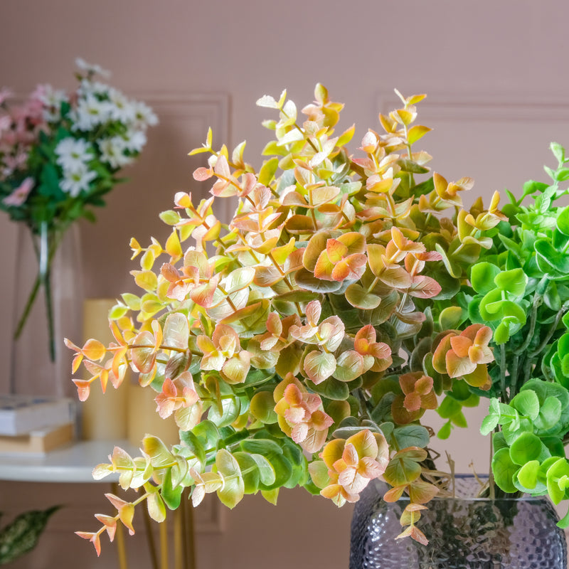 Lush Green Leaves - Artificial flower | Flower for vase | Home decor item | Room decoration item