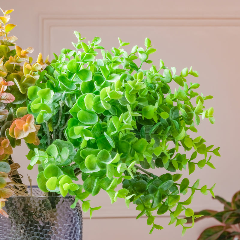 Lush Green Leaves - Artificial flower | Flower for vase | Home decor item | Room decoration item