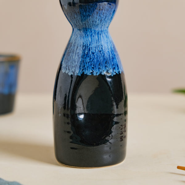 Sapphire Ceramic Sake Mini Decanter Blue 120 ml