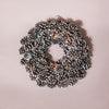 Christmas Wreath Of Snowy Pinecones 11 Inch - Christmas wreath for wall decor &home decor | Festive & home decoration ideas