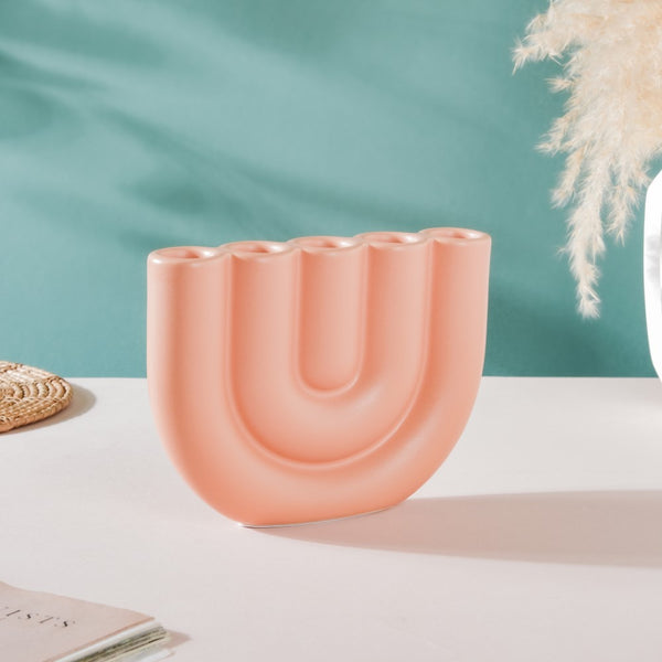 Modern Tube Candle Holder 5 Arms Peach - Candle stand | Room decor ideas