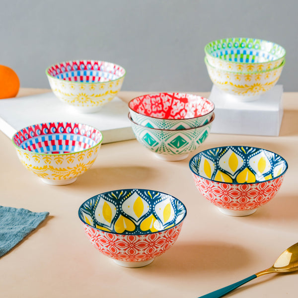 Mandala Snack Bowl Set of 2 250 ml