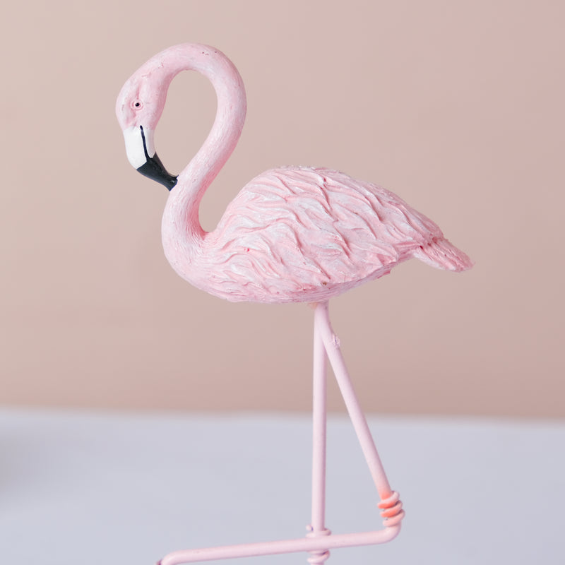 Pink Flamingo - Showpiece | Home decor item | Room decoration item