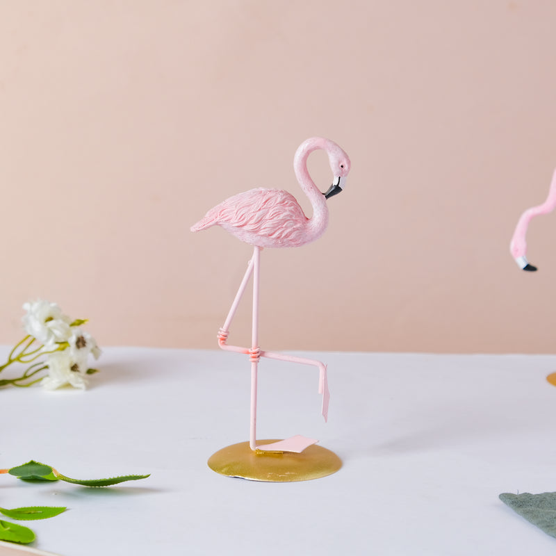 Pink Flamingo - Showpiece | Home decor item | Room decoration item