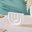 Modern Ceramic Tube Candle Holder 5 Arms