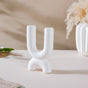 Ultra Mod Matte Ceramic 2 Arm Candle Holder - Candle stand | Room decoration items