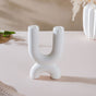 Ultra Mod Matte Ceramic 2 Arm Candle Holder - Candle stand | Room decoration items