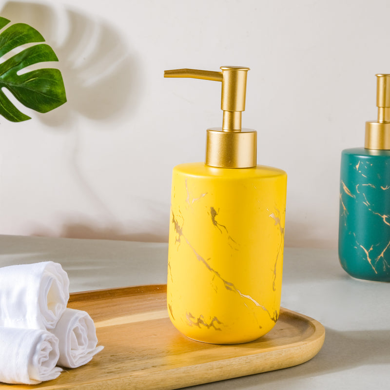 Ceramic Pump Dispenser Bottle