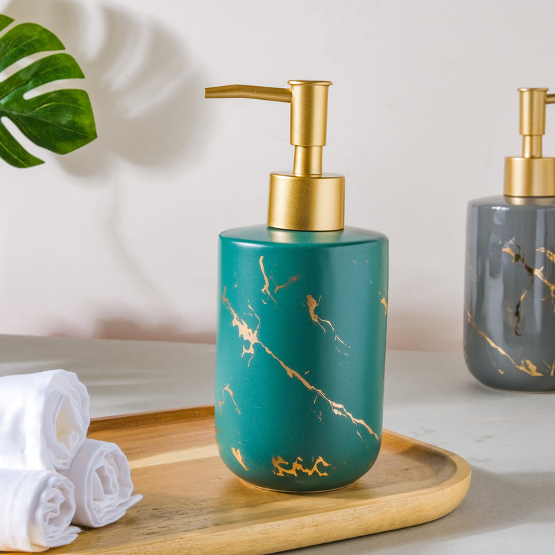 Ceramic Pump Dispenser Bottle