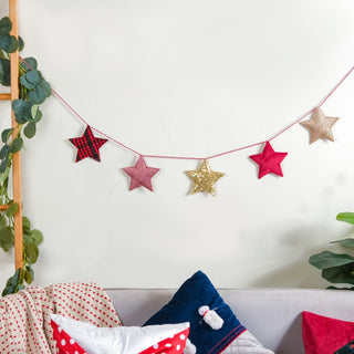Star Bunting For Christmas 98 Inch