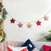 Star Bunting For Christmas 98 Inch - Bunting for wall decoration | Living room decoration items, party decor