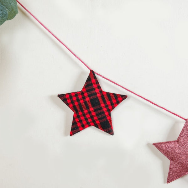 Star Bunting For Christmas 98 Inch