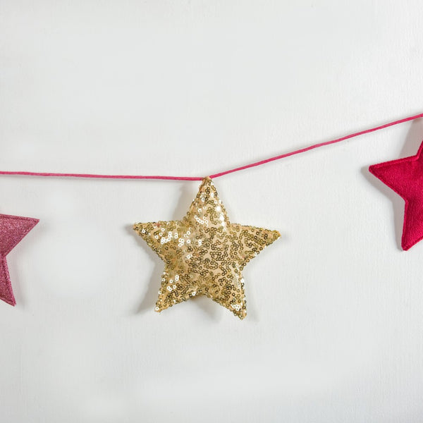 Star Bunting For Christmas 98 Inch