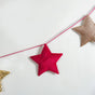 Star Bunting For Christmas 98 Inch - Bunting for wall decoration | Living room decoration items, party decor