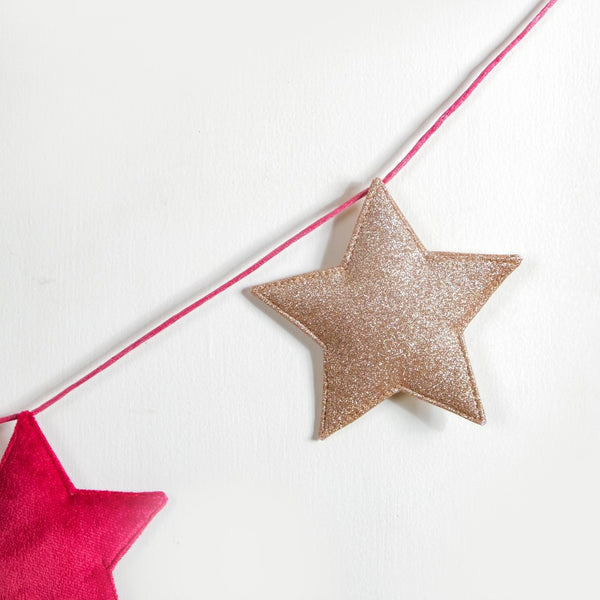 Star Bunting For Christmas 98 Inch