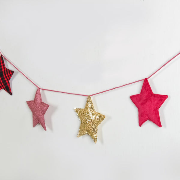 Star Bunting For Christmas 98 Inch