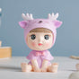 Toddler Girl With Deer Hat Showpiece - Showpiece | Home decor item | Room decoration item