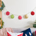 Christmas Baubles Bunting 98 Inch - Christmas bunting for wall decoration | Living room decoration items, party decor