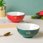 Christmas Bowl 250 ml - Bowl,ceramic bowl, snack bowls, curry bowl, popcorn bowls | Bowls for dining table & home decor