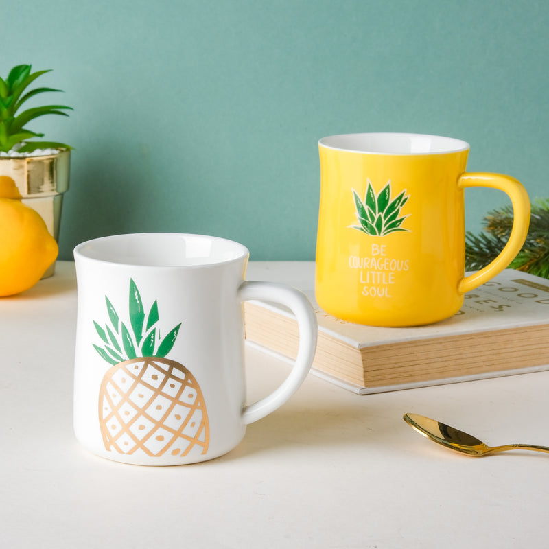 Pineapple Mug- Mug for coffee, tea mug, cappuccino mug | Cups and Mugs for Coffee Table & Home Decor