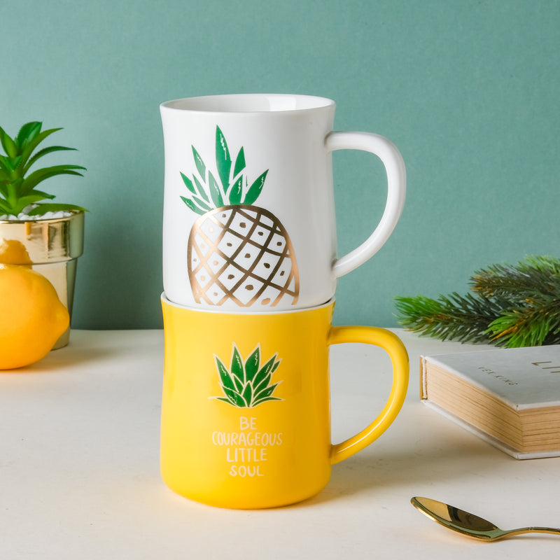 Pineapple Mug- Mug for coffee, tea mug, cappuccino mug | Cups and Mugs for Coffee Table & Home Decor