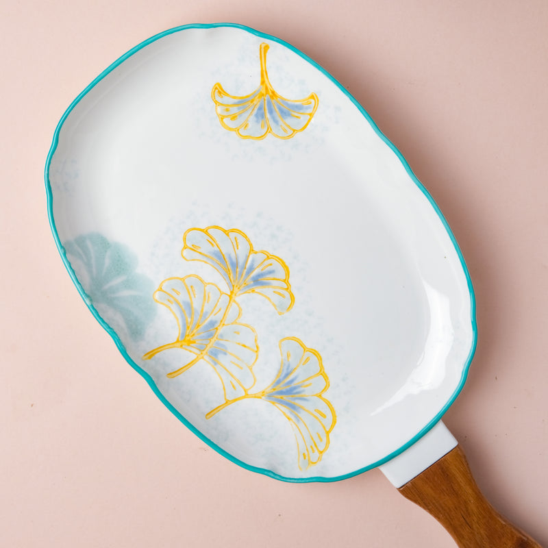 Flat Bbq Plate Small - Ceramic platter, serving platter, fruit platter | Plates for dining table & home decor