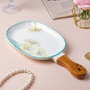 Flat Bbq Plate Small - Ceramic platter, serving platter, fruit platter | Plates for dining table & home decor