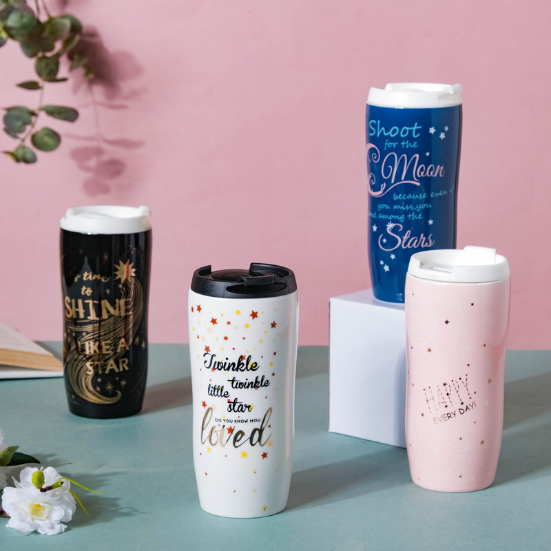 Ceramic Tumbler Bottle- Sippers, sipping cup, travel mug | Sippers for Travelling & Home decor