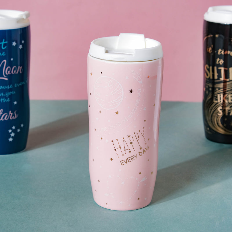 Ceramic Tumbler Bottle- Sippers, sipping cup, travel mug | Sippers for Travelling & Home decor