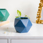 Blue Abstract Plant Pot - Indoor planters and flower pots | Home decor items