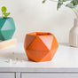 Orange Abstract Plant Pot - Indoor plant pots and flower pots | Home decoration items