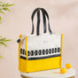 Canvas Cotton Tote Bag Yellow Small 11 X 10 Inch