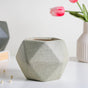 Light Grey Abstract Plant Pot - Plant pot and plant stands | Room decor items