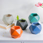 Blue Abstract Plant Pot - Indoor planters and flower pots | Home decor items